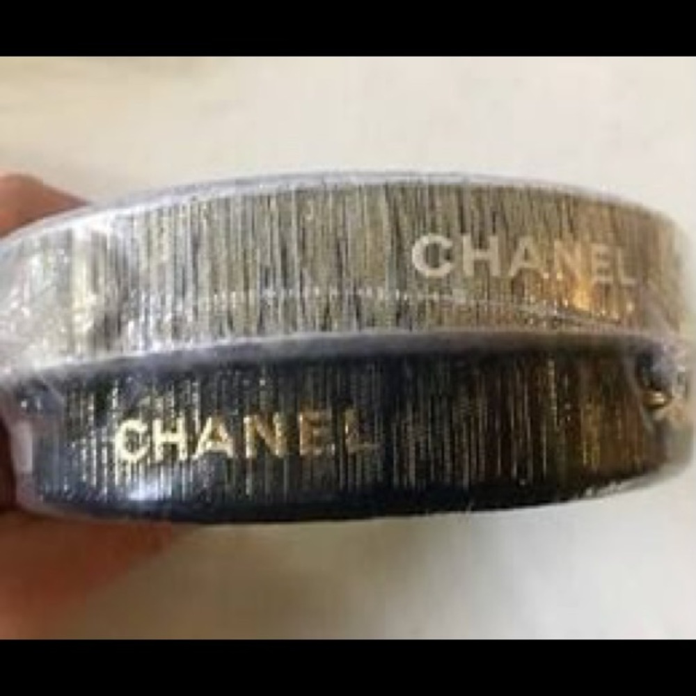 Genuine Chanel Ribbon Black ONE Yard - Picture 6 of 11